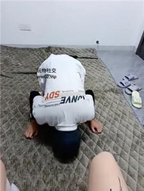 【调教视频】【姗姗】高跟肉丝踩虐/磕头求饶/sp JS240914-13