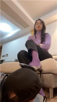 【调教视频】【绯闻王妃】沉浸式-高跟紫丝袜诱惑虐 JS241020-23
