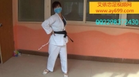 2162 跆拳道美女防狼演练.