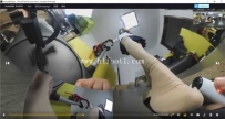 24016 VR人脸地板下集 全语言羞辱 棉袜套厚丝袜 臭袜子踩脸窒息折磨