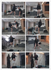 麋鹿银儿 画画S单人50分钟净暴力场 臭到无法呼吸的