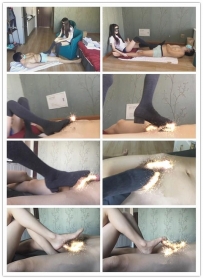 【丽彩圣诞巨献】诗蔓少女 靴袜揉踩下体摩擦吐奶
