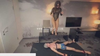 32316  德国女主 44码脚跳踩小奶狗