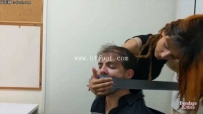 30858  剧情-联邦j探抓女贼惨遭反杀！被漂亮女贼绑起来腿绞勒脖皮手套捂鼻窒息KO！