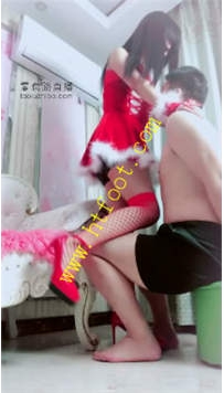 TL25653 兔粉粉】圣诞三倍快乐舌吻掐咪咪踢D28分钟