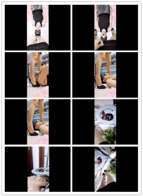 青彤S 经典厕奴第一次吃